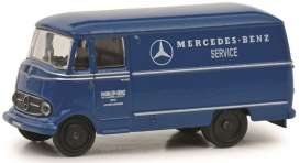 Mercedes Benz  - L319 blue - 1:87 - Schuco - 26615 - schuco26615 | The Diecast Company