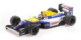 Williams Renault - FW14B 1992 white/blue/yellow - 1:18 - Minichamps - 110920005 - mc110920005 | The Diecast Company