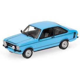 Ford  - Escort 1600 Sport 1975 light blue  - 1:87 - Minichamps - 870080001 - mc870080001 | The Diecast Company