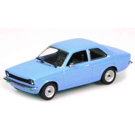 Opel  - Kadett Saloon 1973 light blue  - 1:87 - Minichamps - 870040100 - mc870040100 | The Diecast Company