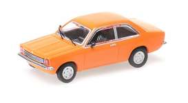 Opel  - Kadett Saloon 1973 orange - 1:87 - Minichamps - 870040102 - mc870040102 | The Diecast Company