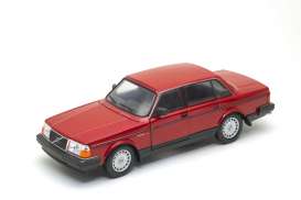 Volvo  - 240 GL red - 1:24 - Welly - 24102 - welly24102r | The Diecast Company