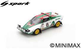 Lancia  - Stratos 1976 white/green/red - 1:43 - Spark - s9083 - spas9083 | The Diecast Company