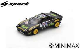 Lancia  - Stratos 1976 black/yellow - 1:43 - Spark - s9088 - spas9088 | The Diecast Company