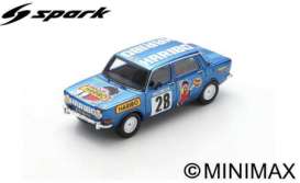 Simca  - Rallye 1975 blue - 1:43 - Spark - sf204 - spasf204 | The Diecast Company