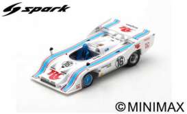 Porsche  - 917/10 1973 white/blue/red - 1:43 - Spark - us103 - spaus103 | The Diecast Company