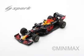 Honda  - RB16B 2021 black/red/orange - 1:18 - Spark - 18S582 - spa18S582 | The Diecast Company