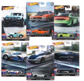  Hot Wheels 2016 Gran Turismo Bundle Set of 8 Die-Cast Vehicles,  1:64 Scale : Toys & Games