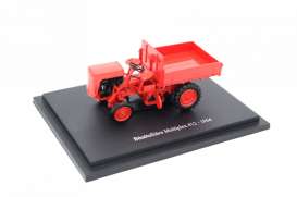 Tractor  - Benetulliere 1954 red - 1:43 - Magazine Models - TRmultiplex - magTRmultiplex | The Diecast Company