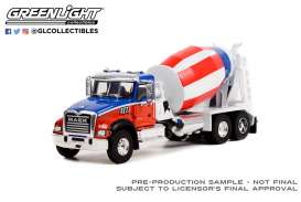 Mack  - Granite 2019 red/white/blue - 1:64 - GreenLight - 45150C - gl45150C | The Diecast Company