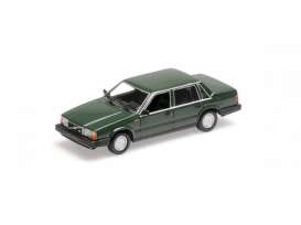 Volvo  - 740 GL 1986 dark green - 1:87 - Minichamps - 870171701 - mc870171701 | The Diecast Company