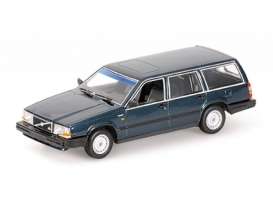 Volvo  - 740 GL Break 1986 dark blue metallic - 1:87 - Minichamps - 870171710 - mc870171710 | The Diecast Company