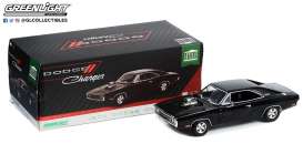 Dodge  - Charger 1970 black - 1:18 - GreenLight - 19122 - gl19122 | The Diecast Company