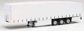 Trailer  - white - 1:87 - Herpa - H077019 - herpa077019 | The Diecast Company