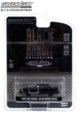 Ford  - Taurus 1988 black - 1:64 - GreenLight - 28110F - gl28110F | The Diecast Company