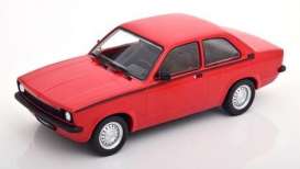 Opel  - Kadett C 1976 red/black - 1:18 - KK - Scale - 180672 - kkdc180672 | The Diecast Company