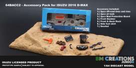 Accessoires D-max 1:64 | Creations | BM64BACC2 | The Diecast Company