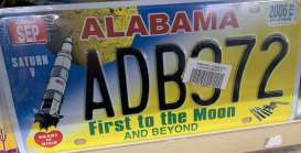 Funny Plates  - Alabama ADB372  - Tac Signs - funAlabama | The Diecast Company