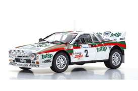 Lancia  - Rally 037 1984 white/green/red - 1:18 - Kyosho - 8306F - kyo8306F | The Diecast Company