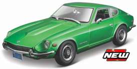 Datsun  - 240Z 1971 metallic green - 1:18 - Maisto - 31170G - mai31170G | The Diecast Company