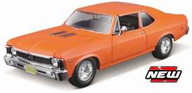 Chevrolet  - Nova 1970 orange - 1:24 - Maisto - 39262 - mai39262 | The Diecast Company