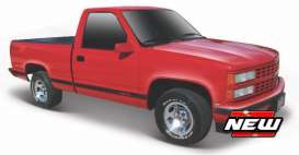 Chevrolet  - 454 SS 1993 red - 1:24 - Maisto - 32901R - mai32901R | The Diecast Company