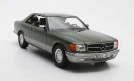 Mercedes Benz  - 380SEC 1982 green - 1:18 - Cult Models - CML075-2 - CML075-2 | The Diecast Company