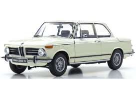 BMW  - 2002 tii white - 1:18 - Kyosho - 8543w - kyo8543w | The Diecast Company