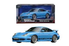 Porsche  - 911 blue - 1:24 - Jada Toys - 33667 - jada253203080 | The Diecast Company