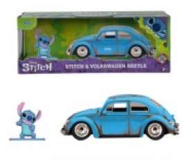 Volkswagen  - Beetle blue - 1:32 - Jada Toys - 33251 - jada253073001 | The Diecast Company