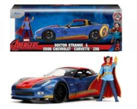 Chevrolet  - Corvette blue/red - 1:24 - Jada Toys - 32115 - jada253225024 | The Diecast Company