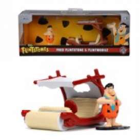   - Flintstones Vehicle white red - 1:32 - Jada Toys - 33382 - jada253253002 | The Diecast Company