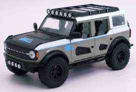 Ford  - Bronco 2021 glossy grey/black - 1:24 - Jada Toys - 33299 - jada33299 | The Diecast Company