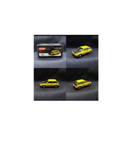 Honda  - Civic yellow/black - 1:64 - Kyosho - 7018H1 - kyo7018H1 | The Diecast Company