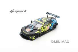 Aston Martin  - Vantage AMR 2022 blue/yellow - 1:18 - Spark - 18S824 - spa18S824 | The Diecast Company