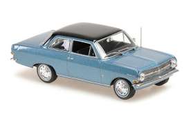 Opel  - Rekord A 1962 blue - 1:43 - Maxichamps - 940041000 - mc940041000 | The Diecast Company