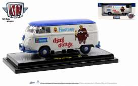 Volkswagen  - Delivery Van 1960 white/blue - 1:24 - M2 Machines - 40300-97A - M2-40300-97A | The Diecast Company