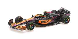 McLaren  - MCL36 2022 orange/blue - 1:43 - Minichamps - 537226004 - mc537226004 | The Diecast Company
