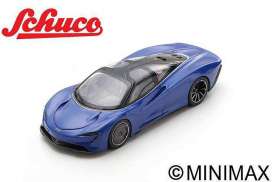 McLaren  - SpeedTail blue - 1:43 - Schuco - S09288 - schuco09288 | The Diecast Company