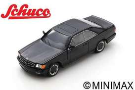 Mercedes Benz  - 560 SEC AMG black - 1:43 - Schuco - S09214 - schuco09214 | The Diecast Company