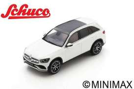 Mercedes Benz  - GLC Model X253 white - 1:43 - Schuco - S03988 - schuco03988 | The Diecast Company