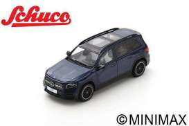 Mercedes Benz  - GLB Model X247 blue - 1:43 - Schuco - S03987 - schuco03987 | The Diecast Company