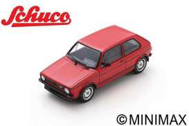 Volkswagen  - Golf GTI red - 1:43 - Schuco - S02039 - schuco02039 | The Diecast Company