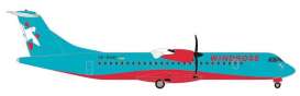 Planes  - ATR 72 600 blue/red - 1:500 - Herpa Wings - H535489 - herpa535489 | The Diecast Company