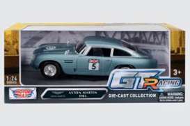 Aston Martin  - DB5 #5 blue - 1:24 - Motor Max - 73789 - mmax73789b | The Diecast Company