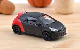 Peugeot  - 208 GTi 2014 black/red - 1:43 - Norev - 472821 - nor472821 | The Diecast Company