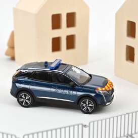 Peugeot  - 3008 2023 blue - 1:43 - Norev - 473946 - nor473946 | The Diecast Company