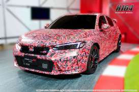 Honda  - Civic pink camouflage - 1:64 - Hobby Japan - HJ641063CM - HJ641063CM | The Diecast Company