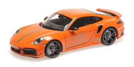 Porsche  - 911 (992) Turbo S 2021 orange - 1:18 - Minichamps - 113069074 - mc113069074 | The Diecast Company