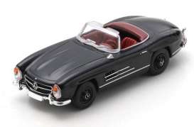 Mercedes Benz  - 300 SL black - 1:87 - Schuco - S26761 - schuco26761 | The Diecast Company